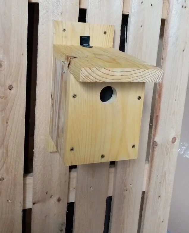 Nichoir mur | © LA DEUXIÈME VIE DU BOIS